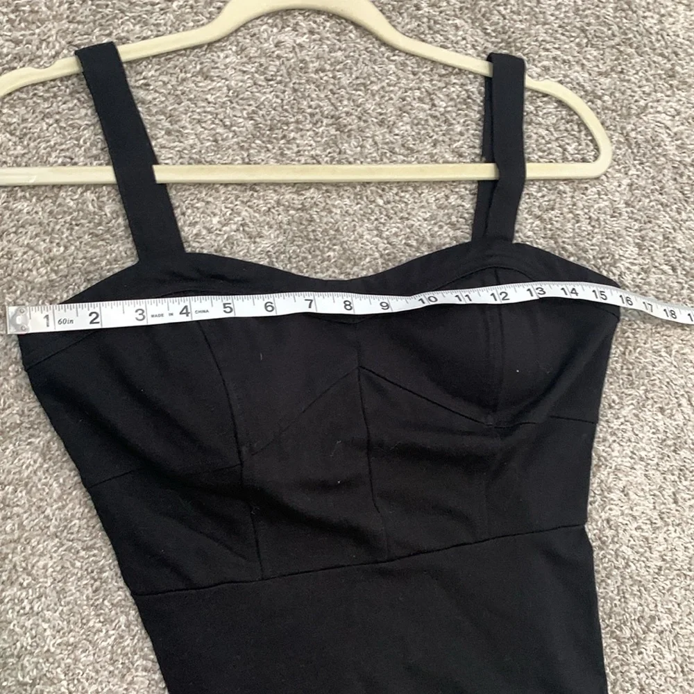 Y2K Cabi Black Bustier Tank Top - Picture 7 of 8